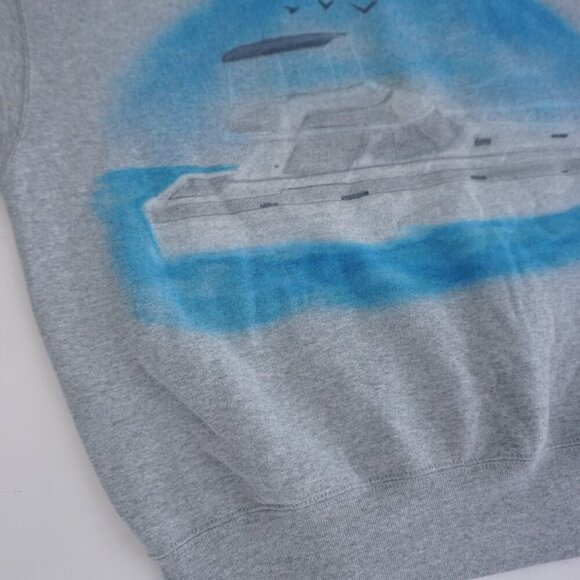 Vintage '90S Munsingwear Lifestyle Ocean Yacht Boat Crewneck Sweater XL - Picture 6 of 10